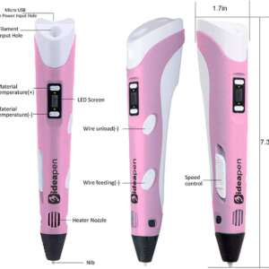 3D Pen Pink with screen